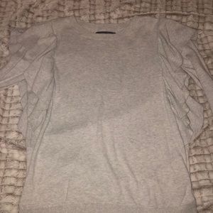 Ruffle sweater